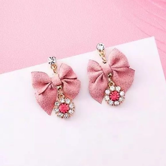 Glamorous Sparkly Long Drop Dangling Earri… - Picture 6 of 6